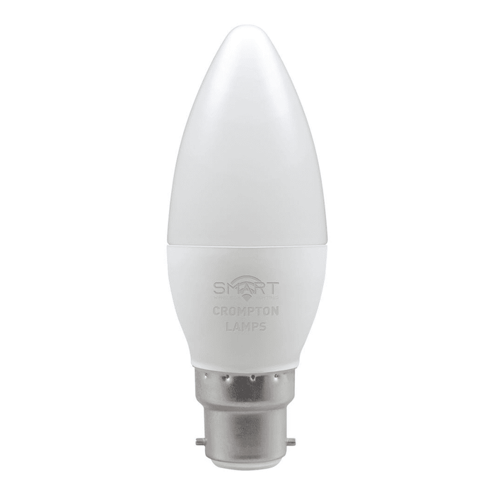 Crompton Smart 5W BC LED Candle 3000K Dimmable