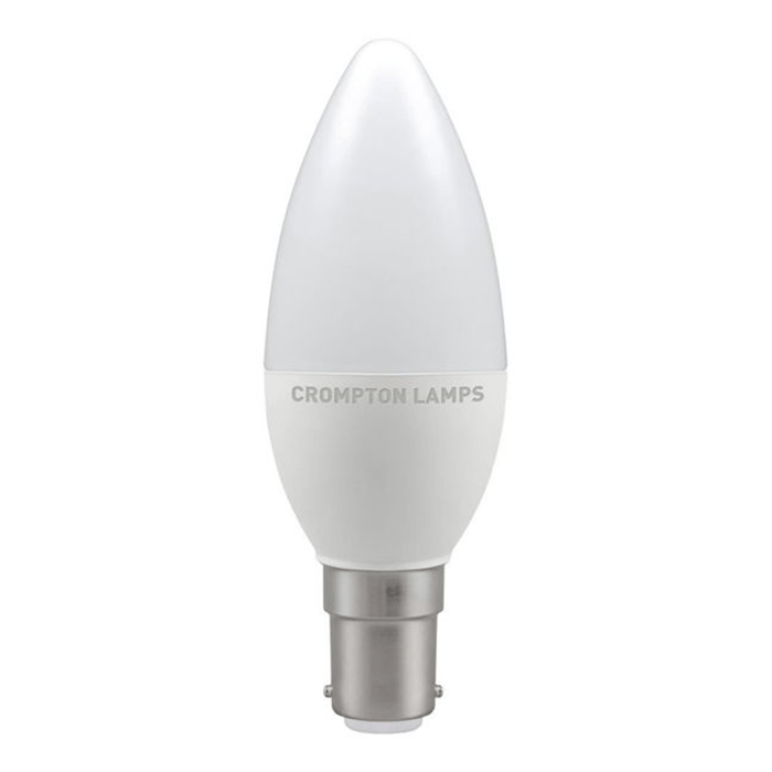 Crompton 5.5W LED SBC Candle Warm White