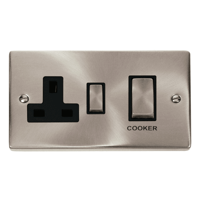 Scolmore Deco Ingot Cooker Control Unit (Black)