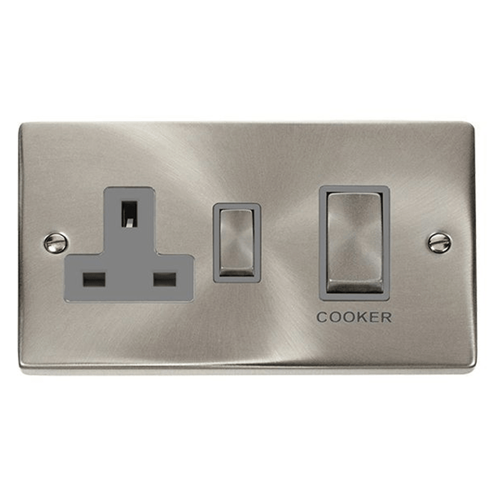 Scolmore Deco Ingot Cooker Control Unit (Grey)