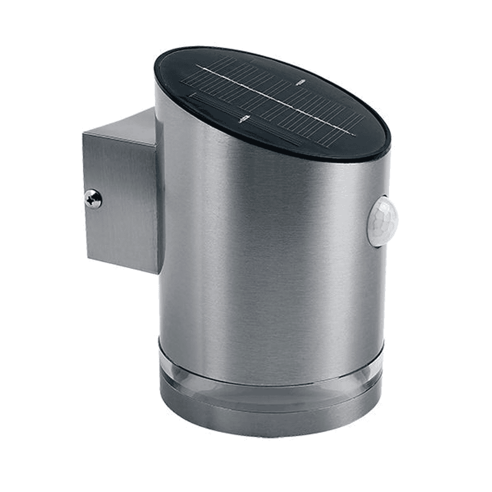 Luceco Stainless Steel Solar Wall Light — SM Electrical Supplies