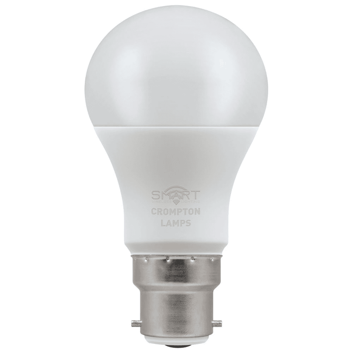 Crompton Smart 9W BC LED GLS 3000K Dimmable