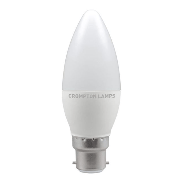 Crompton 5.5W LED BC Candle Daylight