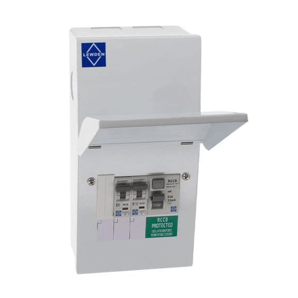 Lewden PROMCGARAGE63 Metal Garage Unit 63A — SM Electrical Supplies