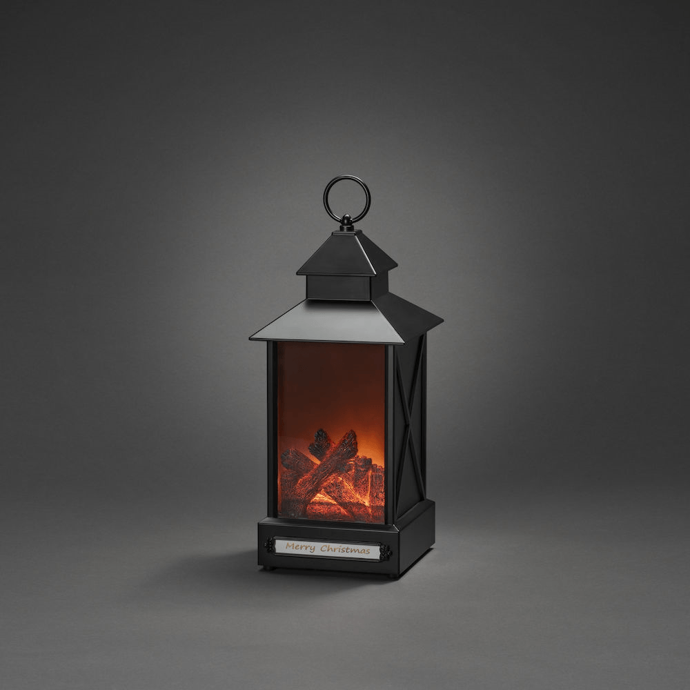 Konstsmide Small Lantern Fireplace — SM Electrical Supplies Kirkcaldy