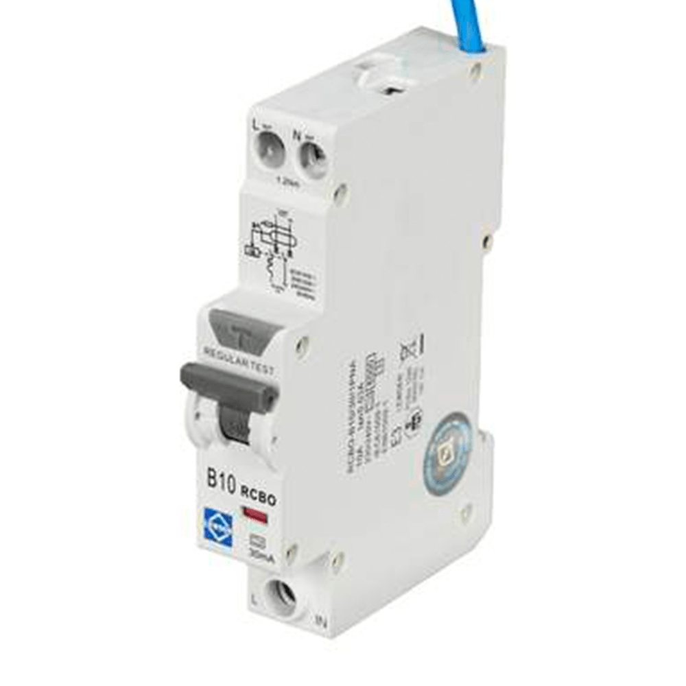 Lewden RCBOB10/30/1PNA RCBO 10A 30MA DP — SM Electrical Supplies