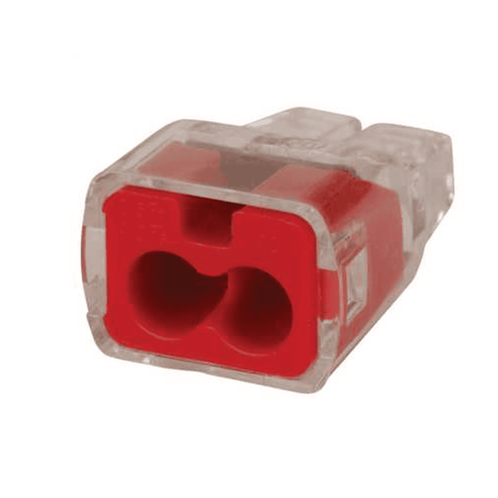 Ideal In-Sure 2 Port Push-In Connector (Box of 100)