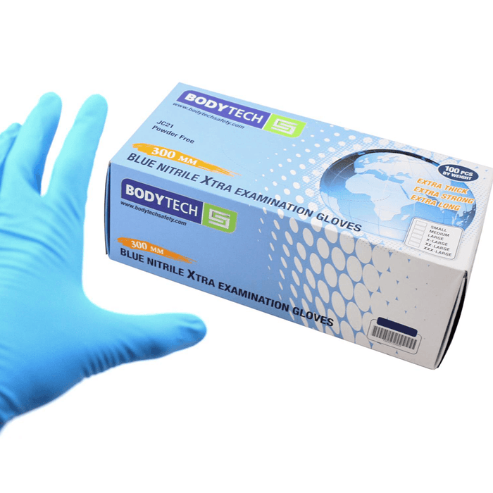 Body Tech Nitrile Gloves (100 Pairs)