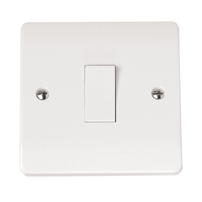 Scolmore Mode 10AMP 1 Gang 1 Way Switch