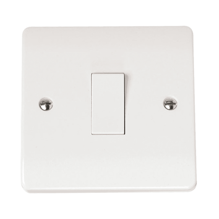 Scolmore 10AMP 1 Gang 2 Way Switch