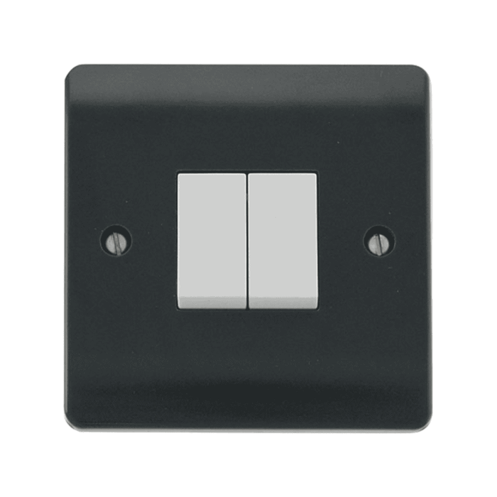 Scolmore Click Mode Part M 2 Gang 2 Way Switch