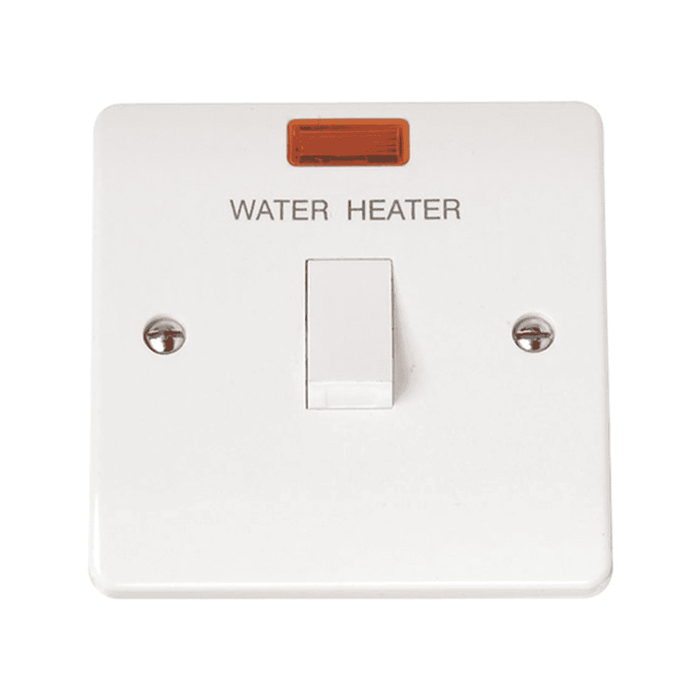Scolmore Mode 20A DP Switch for Water Heater