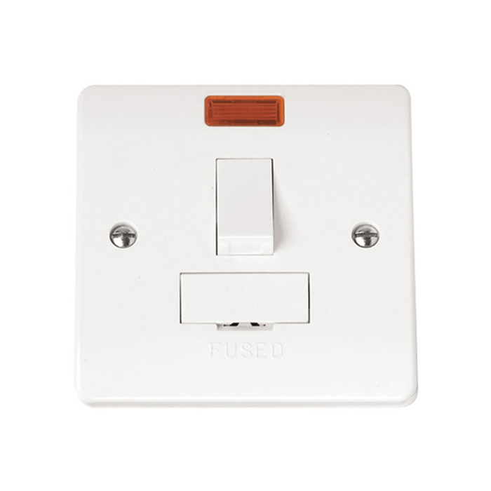Scolmore Mode 13A Switched Fused Spur C/W Neon