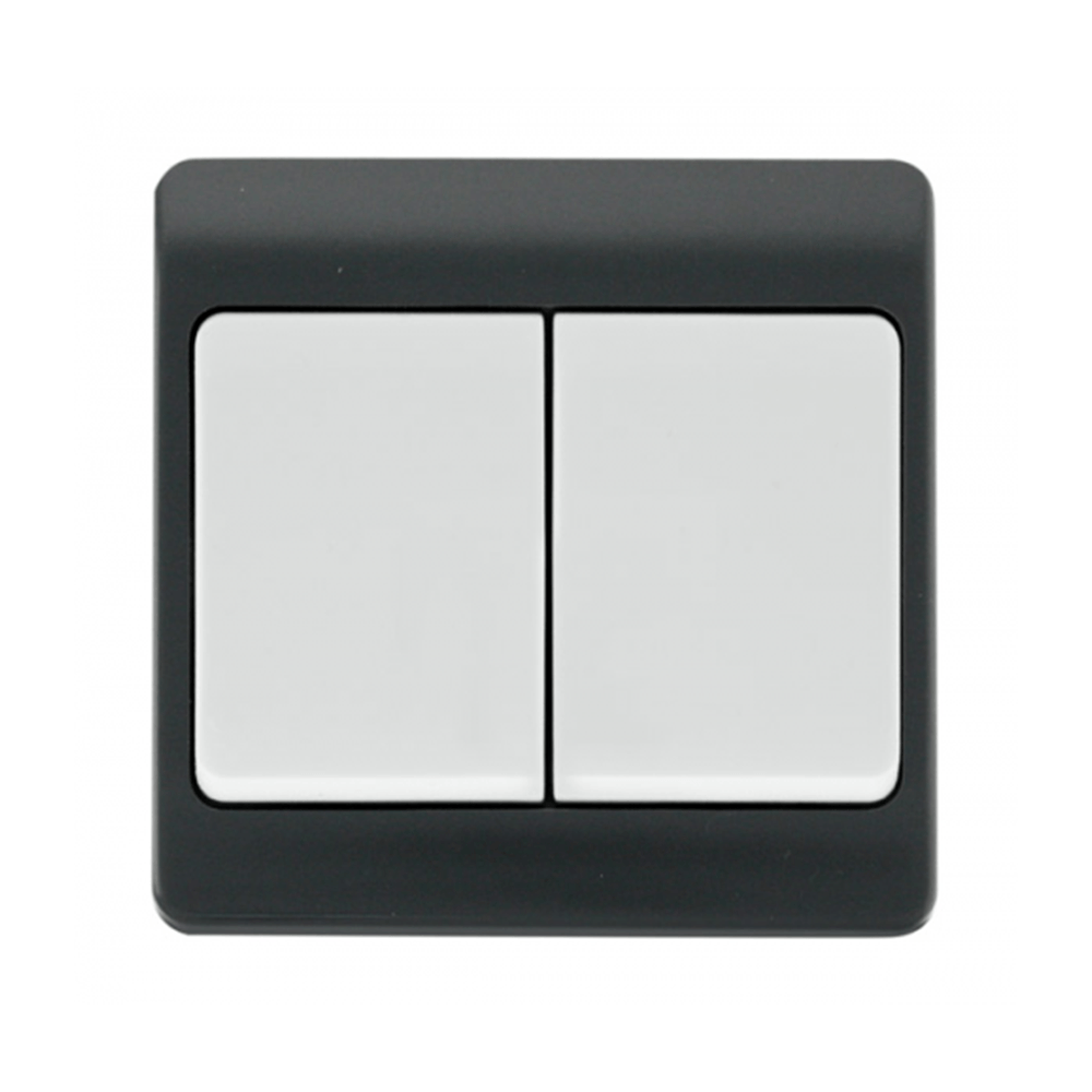 Scolmore Mode Part M 2 Gang 2 Way Switch — SM Electrical Supplies Kirkcaldy