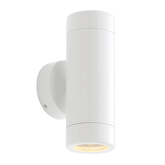Saxby Odyssey 2 Light Up And Down Wall Light White
